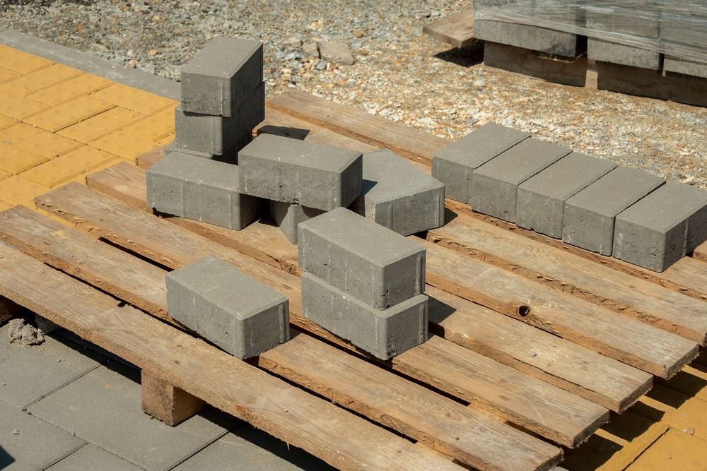 Construction de murs en parpaing